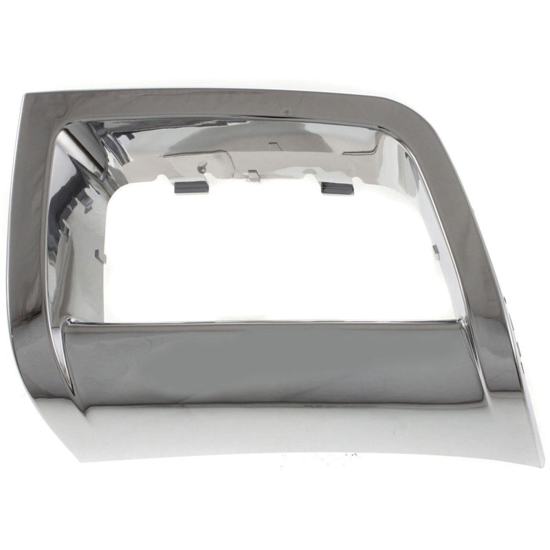DURAFORCE Fog Light Trim Set For 2006-2009 Chevrolet Trailblazer Left and Right Chrome 2Pc