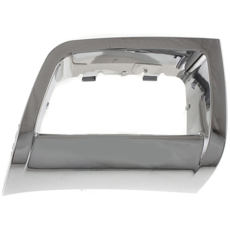 DURAFORCE Fog Light Trim Set For 2006-2009 Chevrolet Trailblazer Left and Right Chrome 2Pc
