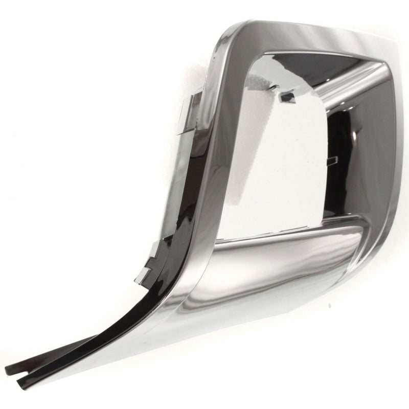 DURAFORCE Fog Light Trim Set For 2006-2009 Chevrolet Trailblazer Left and Right Chrome 2Pc