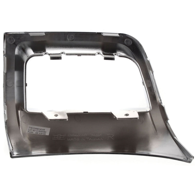 DURAFORCE Fog Light Trim Set For 2006-2009 Chevrolet Trailblazer Left and Right Chrome 2Pc