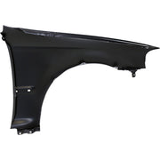 DURAFORCE Front Driver Fender For 1999-2000 Honda Civic Primed Steel with Molding Holes