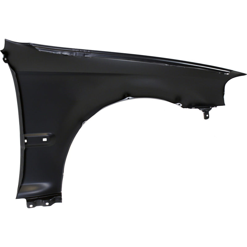 DURAFORCE Front Driver Fender For 1999-2000 Honda Civic Primed Steel with Molding Holes