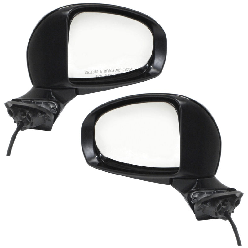 DURAFORCE Pair Mirrors Set of 2 Driver & Passenger Side Left Right for Toyota Prius 10-15