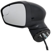 DURAFORCE Power Mirror For 2011-2018 Ford Fiesta Left Side Manual Fold Paintable