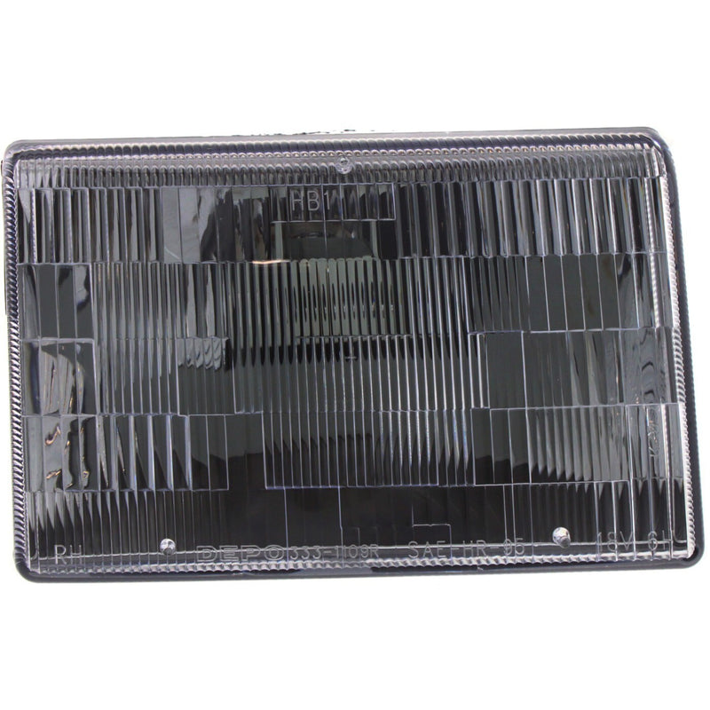DURAFORCE Left and Right Headlights For Jeep Grand Cherokee 1993-1998 Halogen with Bulb(s)