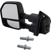DURAFORCE Driver Heated Mirror For 2017-2022 Ford F-250 F-350 Super Duty Textured Towing