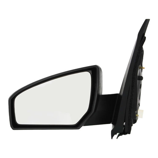 DURAFORCE Black Power Side View Door Mirror Driver Left Side For 2007-2012 Nissan Sentra