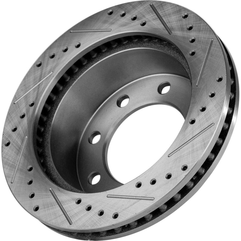 DURAFORCE Front Brake Disc Rotors for Ram Truck Dodge 3500 2500 2000-2002