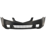 DURAFORCE Front Bumper Cover Fascia For 2004 2005 Acura TSX Primed With Fog Light Holes