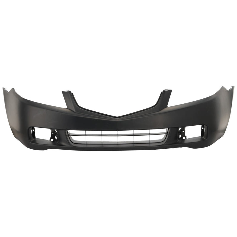 DURAFORCE Front Bumper Cover Fascia For 2004 2005 Acura TSX Primed With Fog Light Holes