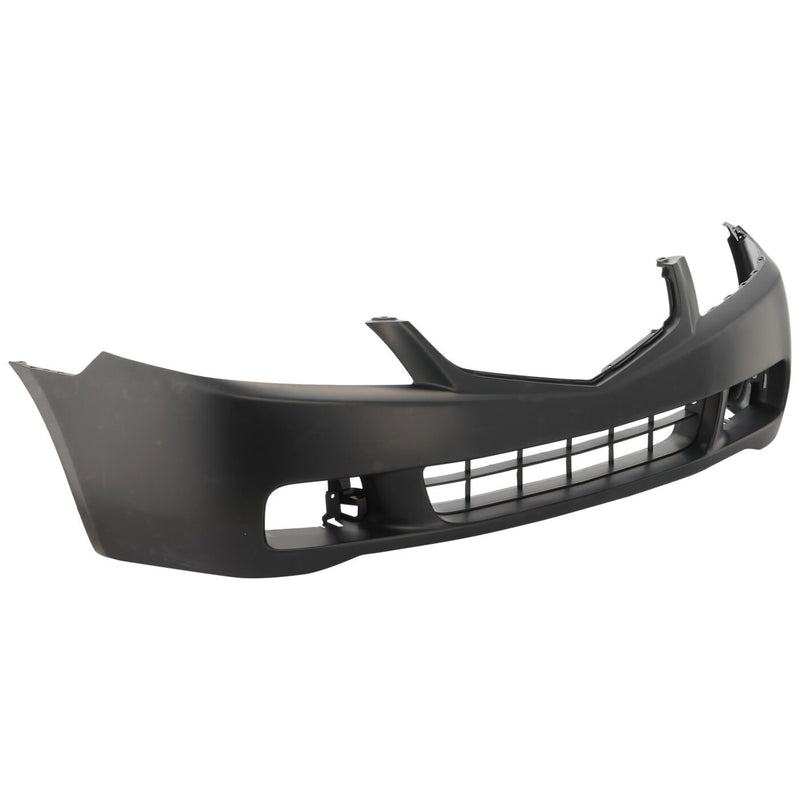 DURAFORCE Front Bumper Cover Fascia For 2004 2005 Acura TSX Primed With Fog Light Holes