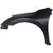 DURAFORCE Front Bumper Cover Fender Kit For 2010-2012 Nissan Altima Primed Sedan 4-Door