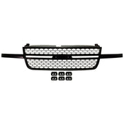 DURAFORCE Grille Assembly Black For 2003-2007 Chevrolet Silverado 1500 SS Includes Classic