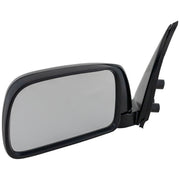 DURAFORCE Mirror Left Side For 1995-2000 Toyota Tacoma Manual Adjust 9x5-inch Housing