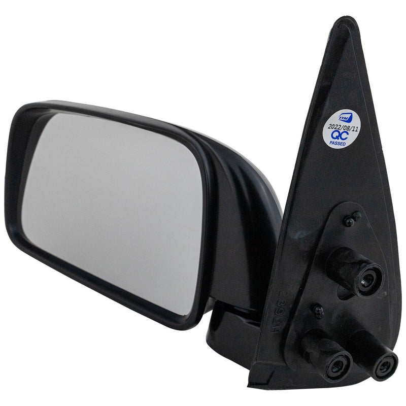 DURAFORCE Mirror Left Side For 1995-2000 Toyota Tacoma Manual Adjust 9x5-inch Housing