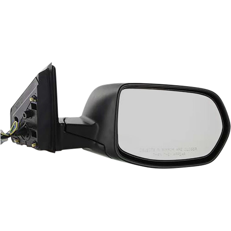 DURAFORCE Mirror For 2007-2011 Honda CR-V Textured Black Power Glass Passenger Side