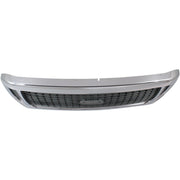 DURAFORCE Grille For 2002-2004 Ford Excursion Chrome Shell w/ Gray Insert Plastic