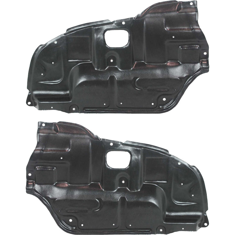 DURAFORCE Left & Right Side Engine Splash Shield For 2002-2006 Toyota Camry Set of 2
