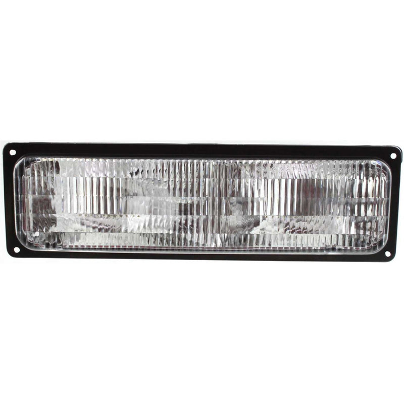 DURAFORCE Front Turn Signal Light Set For 1994-1999 GMC Yukon Fits C1500 Suburban
