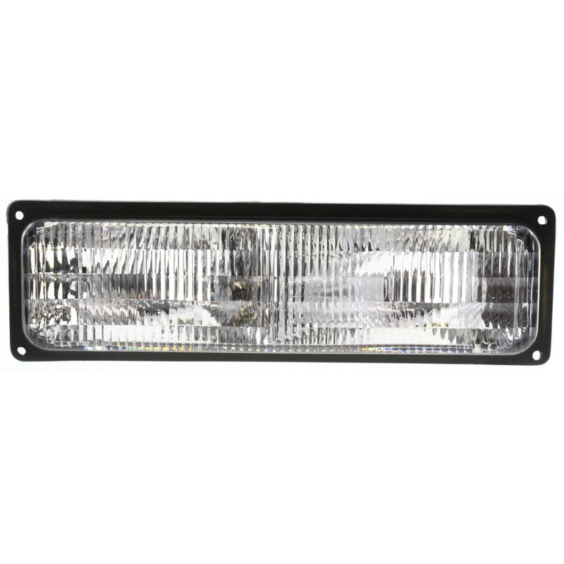 DURAFORCE Front Turn Signal Light Set For 1994-1999 GMC Yukon Fits C1500 Suburban