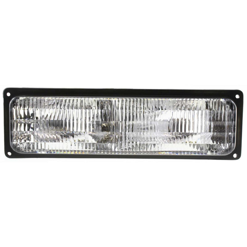 DURAFORCE Front Turn Signal Light Set For 1994-1999 GMC Yukon Fits C1500 Suburban