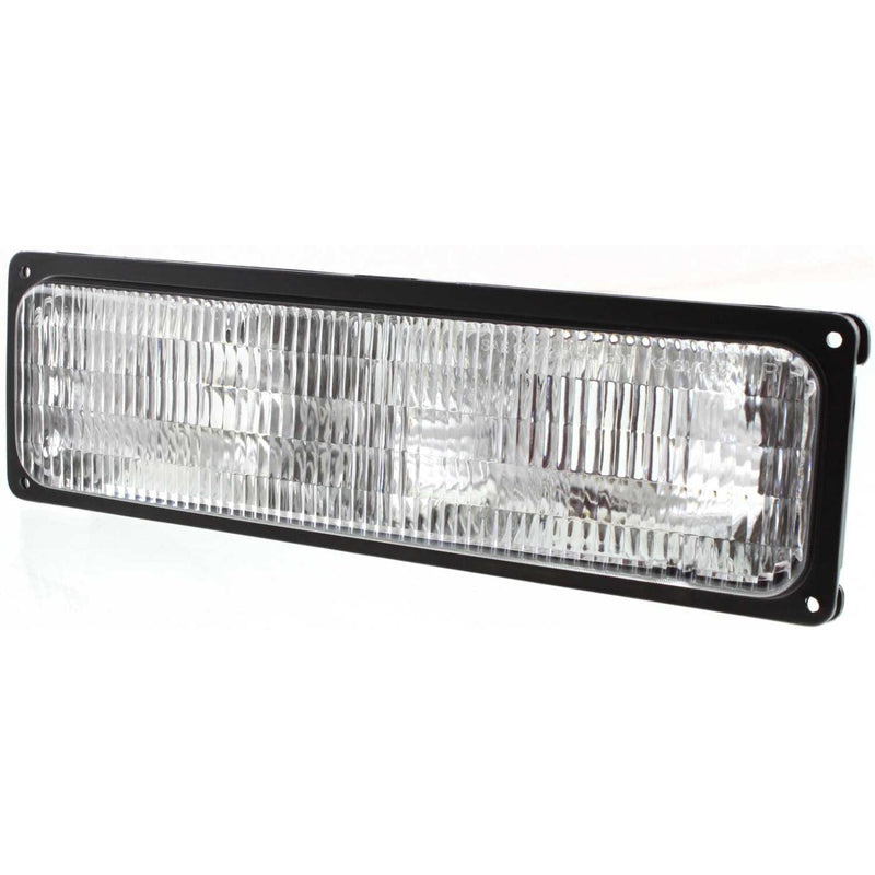 DURAFORCE Front Turn Signal Light Set For 1994-1999 GMC Yukon Fits C1500 Suburban