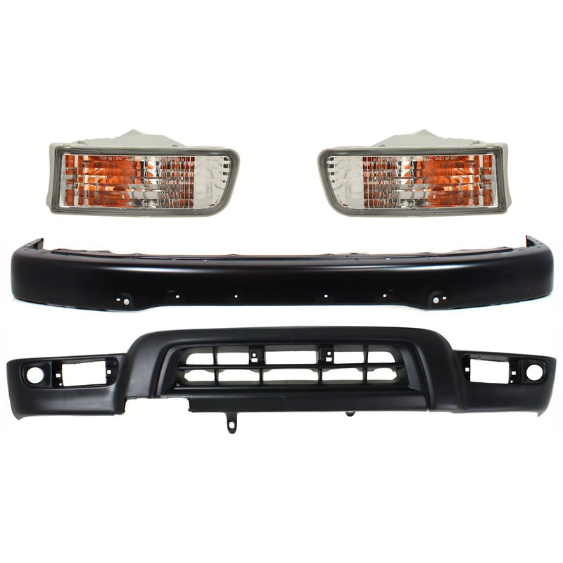 DURAFORCE Bumper Face Bars Front for 4 Runner Toyota 4Runner 1999-2002