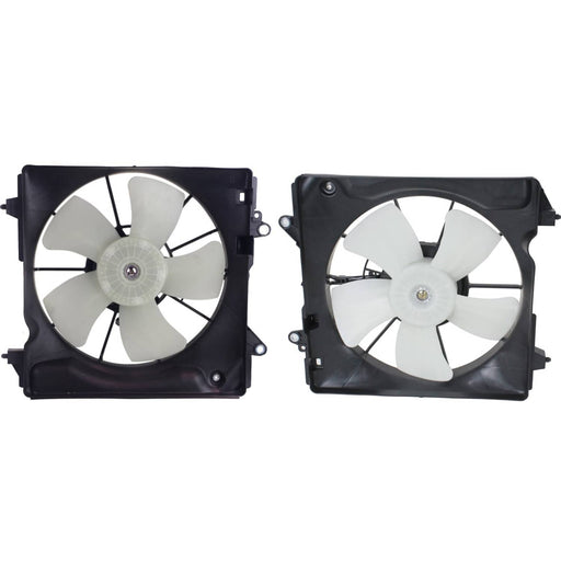 DURAFORCE Cooling Fans Assembly Set For 2016-2022 Honda HR-V Left and Right Pair