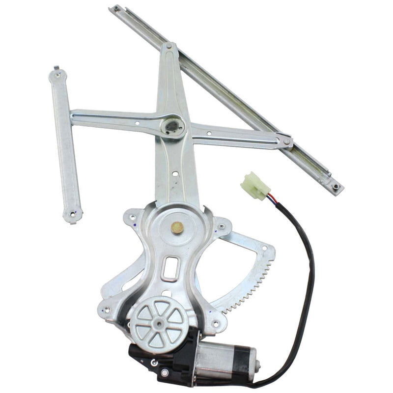 DURAFORCE Power Window Regulator For 2003-2008 Toyota Corolla Front Left Side With Motor
