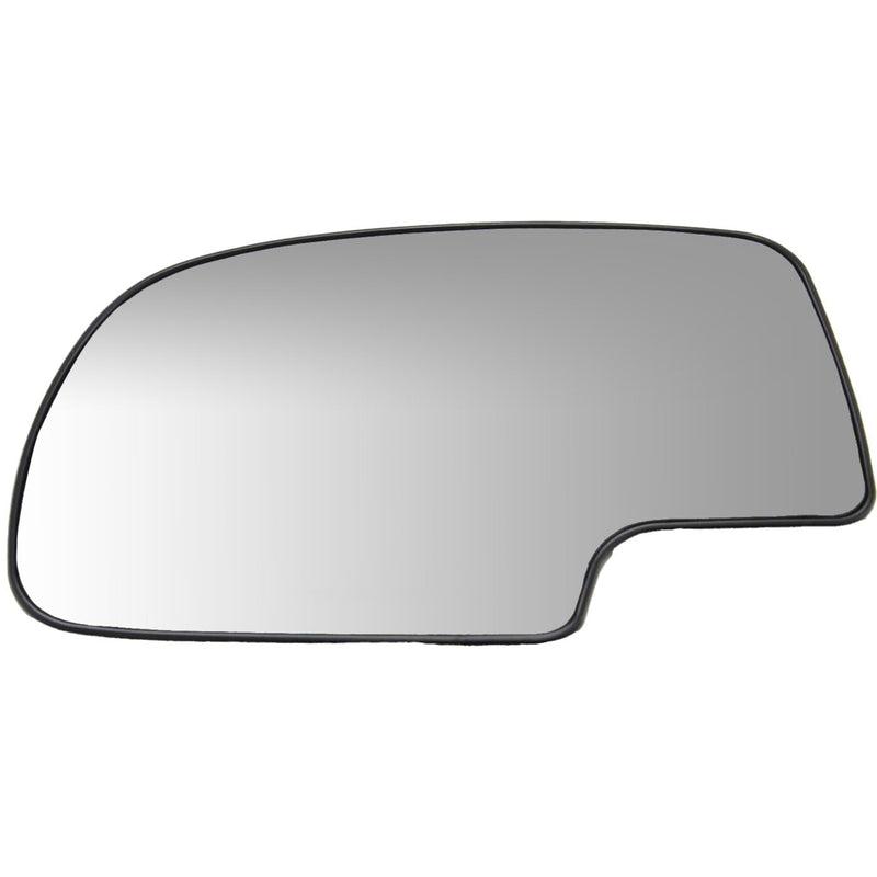 DURAFORCE Driver Mirror Glass For 1999-06 Chevy Silverado 1500 Sierra 1500 With Back Plate
