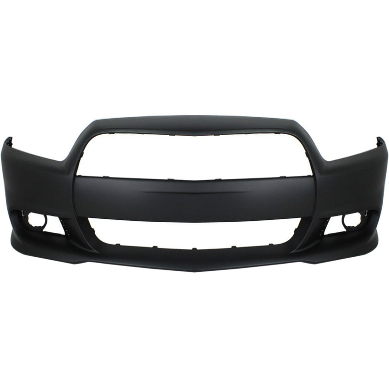 DURAFORCE Bumper Cover Fascia Front 68071974AB for Dodge Charger 2012-2014