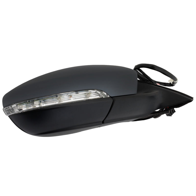 DURAFORCE Mirror For 2016-2020 Volkswagen Passat RH Power Heated Paintable w/ Signal Light
