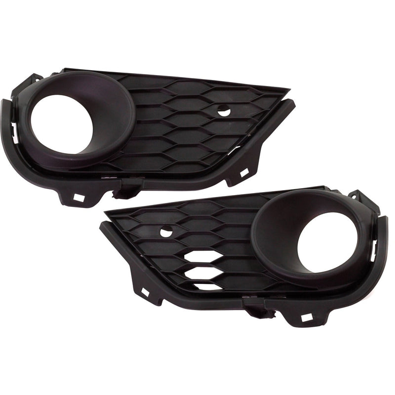 DURAFORCE Fog Light Trim Set For 2019-2022 Honda Pilot Front Driver LH Passenger RH Side