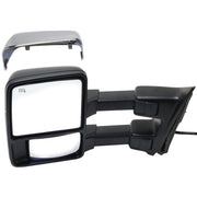 DURAFORCE Mirror Driver Side Heated For F250 Truck F550 F450 F350 Ford 10-16 with Memory