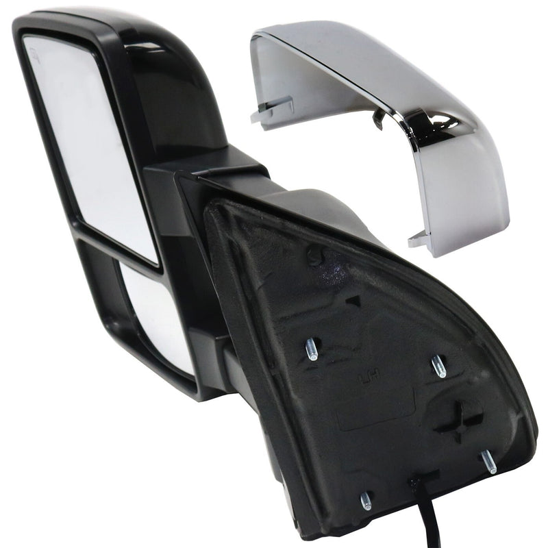 DURAFORCE Mirror Driver Side Heated For F250 Truck F550 F450 F350 Ford 10-16 with Memory