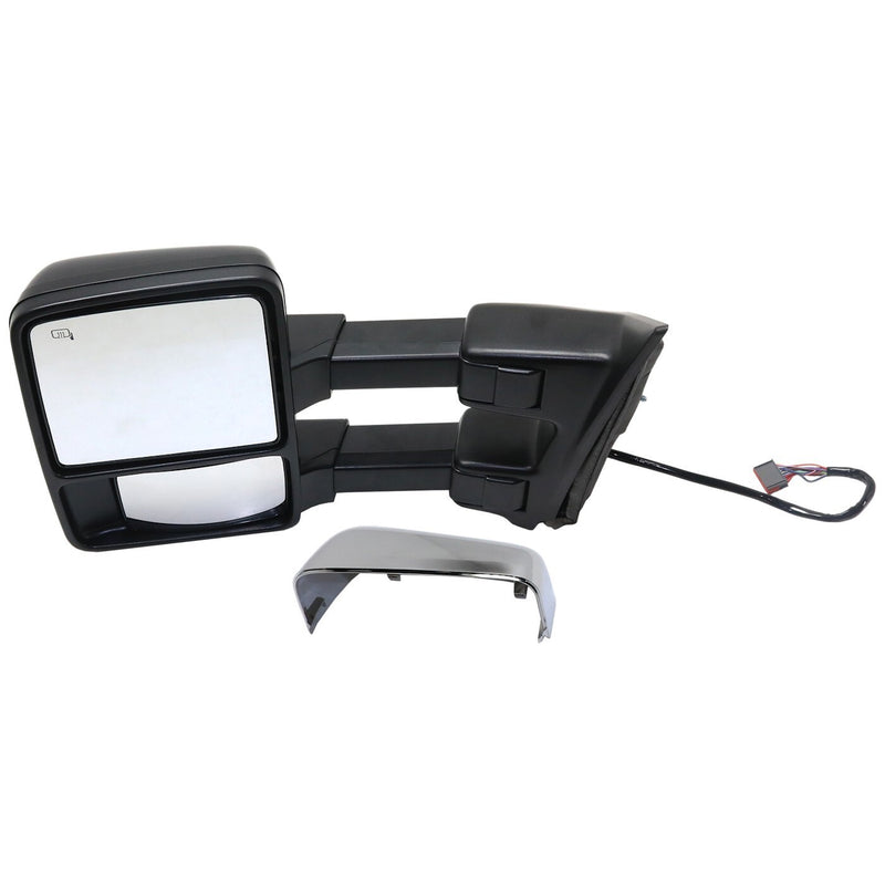 DURAFORCE Mirror Driver Side Heated For F250 Truck F550 F450 F350 Ford 10-16 with Memory