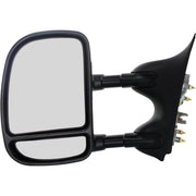 DURAFORCE Tow Mirror For 1999 2007 Ford F-350 Super Duty Left Side Manual Fold Blind Spot