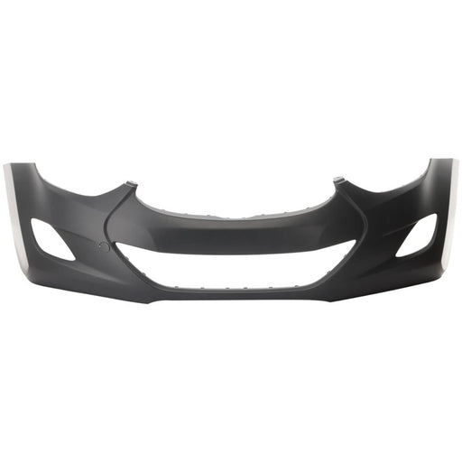 DURAFORCE Front Bumper Cover Primed For 2011-2013 Hyundai Elantra Sedan USA Built