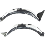 DURAFORCE Splash Shield For 2012-2013 Kia Optima SX Front, Driver and RH Set of 2