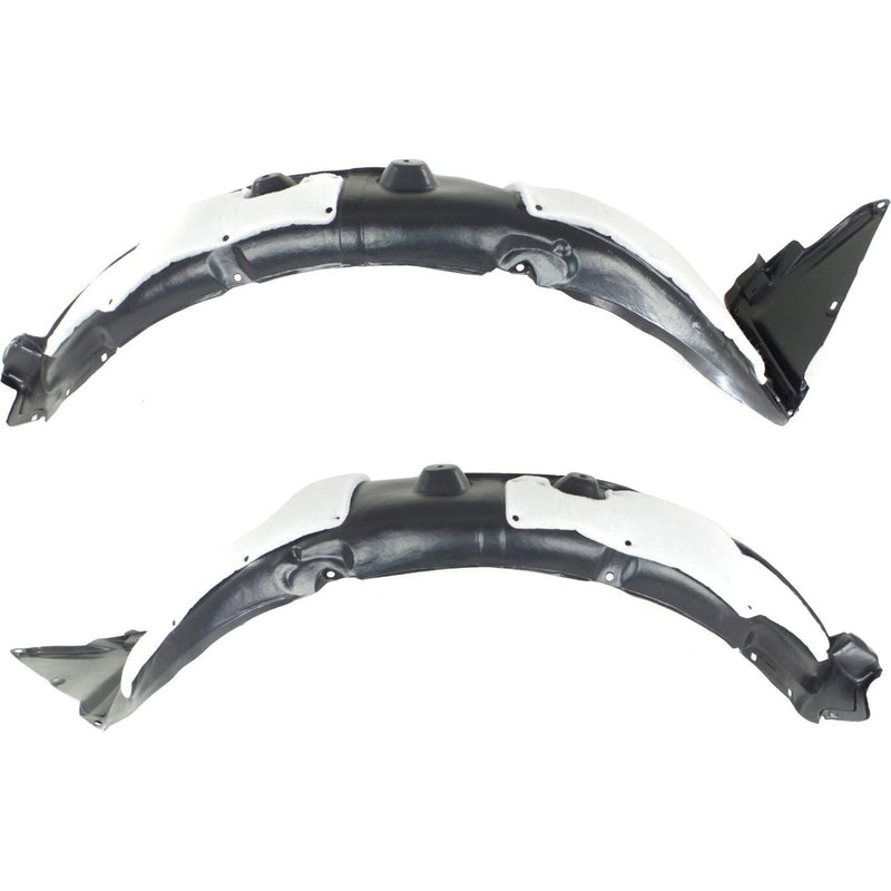 DURAFORCE Splash Shield For 2012-2013 Kia Optima SX Front, Driver and RH Set of 2