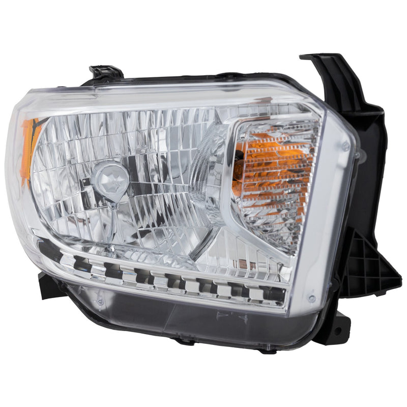 DURAFORCE Headlight Set For 2014-2017 Toyota Tundra Left and Right With Level Adjuster 2Pc