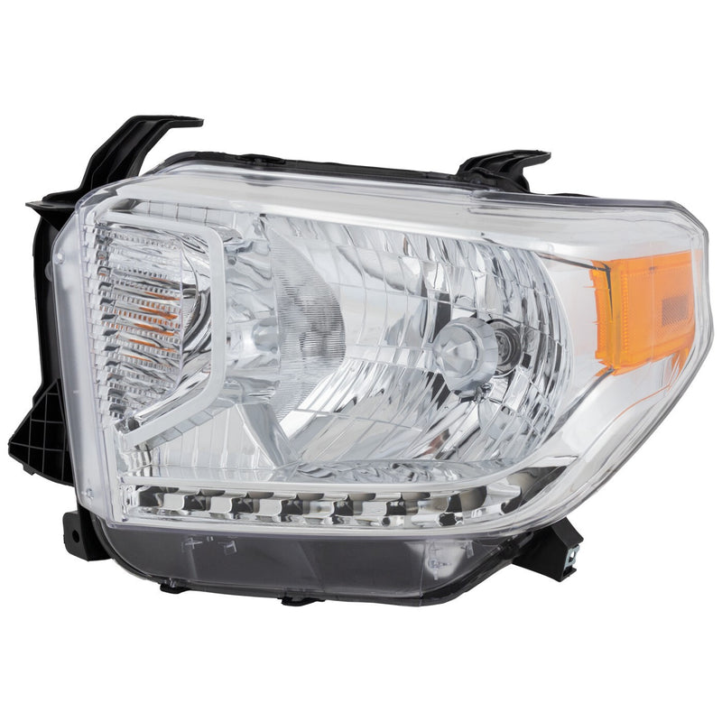 DURAFORCE Headlight Set For 2014-2017 Toyota Tundra Left and Right With Level Adjuster 2Pc