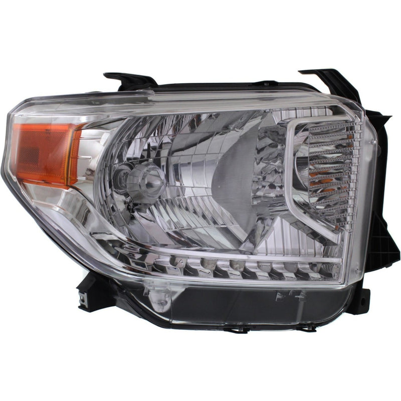 DURAFORCE Headlight Set For 2014-2017 Toyota Tundra Left and Right With Level Adjuster 2Pc