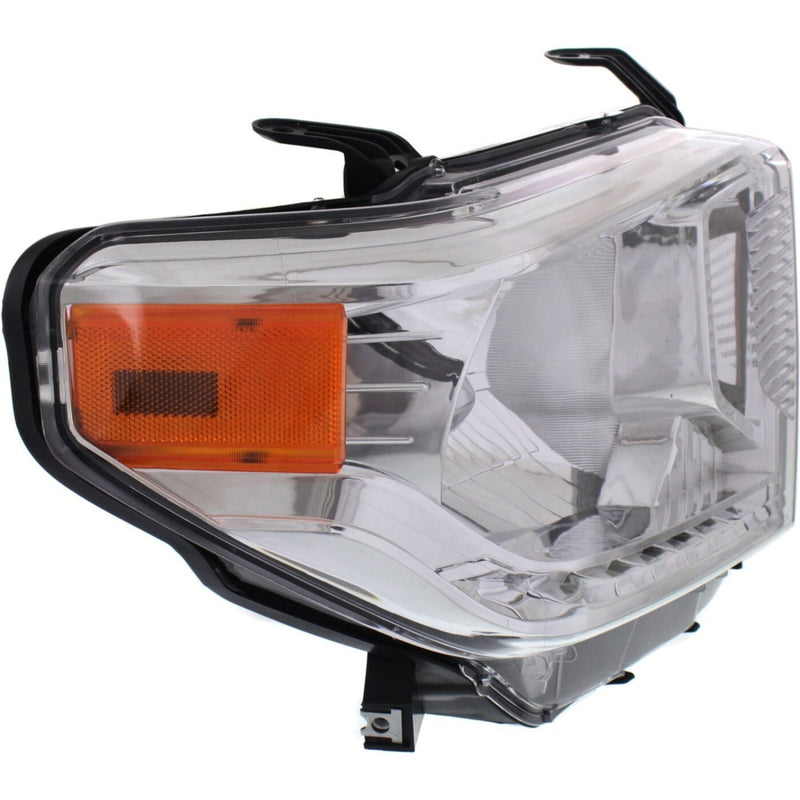 DURAFORCE Headlight Set For 2014-2017 Toyota Tundra Left and Right With Level Adjuster 2Pc