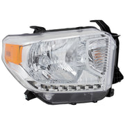 DURAFORCE Headlight Set For 2014-2017 Toyota Tundra Left and Right With Level Adjuster 2Pc
