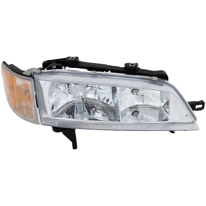 DURAFORCE Left Right Headlights For Honda Accord 1994-1997 Halogen w/ Bulbs w/ Corner Lamp