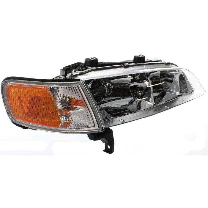 DURAFORCE Left Right Headlights For Honda Accord 1994-1997 Halogen w/ Bulbs w/ Corner Lamp