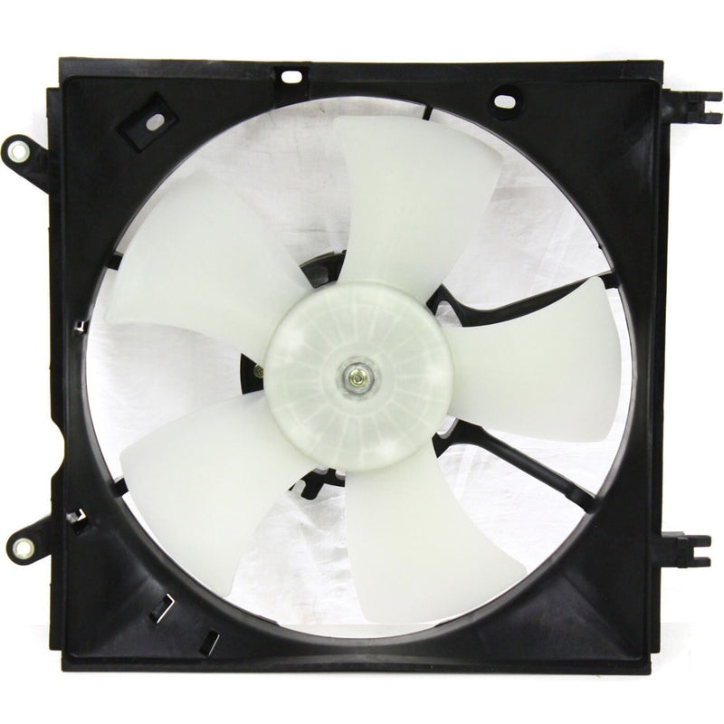 DURAFORCE Radiator Cooling Fan w/ A/C Condenser Fan For 2001-2005 Toyota RAV4 Left & Right