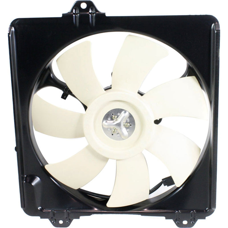 DURAFORCE Radiator Cooling Fan w/ A/C Condenser Fan For 2001-2005 Toyota RAV4 Left & Right