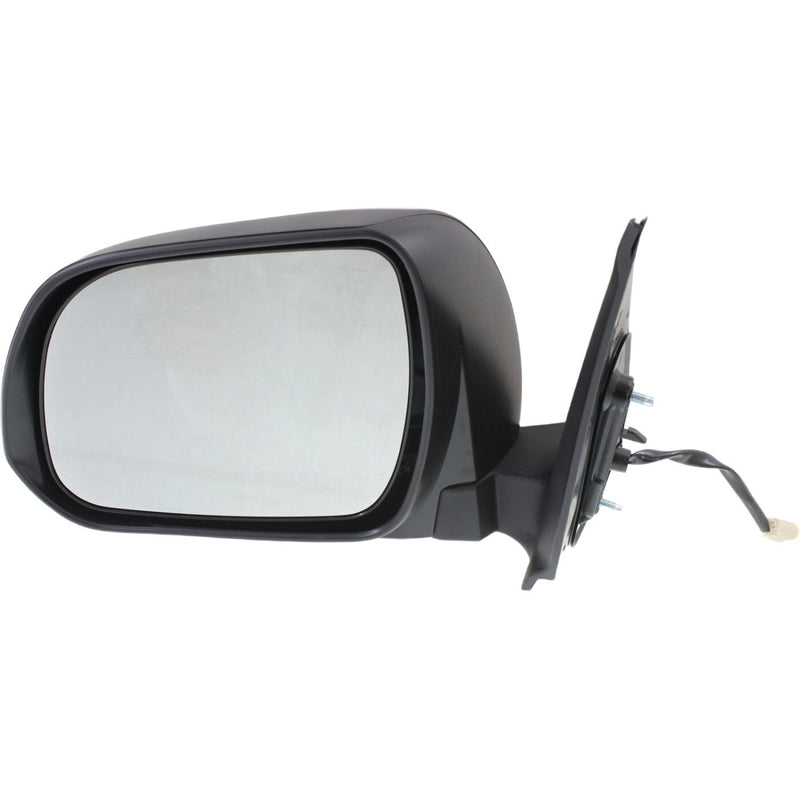 DURAFORCE Power Mirror For 2012-2015 Toyota Tacoma Manual Folding Textured Black Left